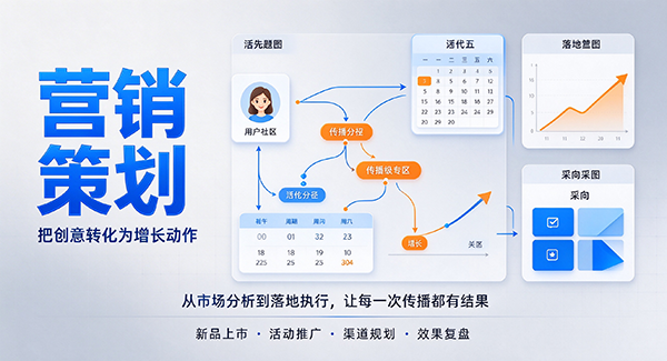 白塔区营销策划